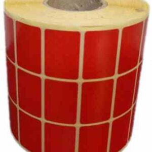 برچسب کاغذی 31×21 قرمز