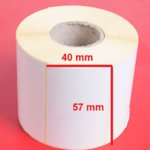 برچسب ترازو حرارتی 57×40 تعداد 750 تایی