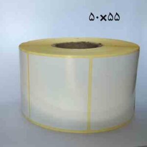 برچسب کاغذی 55×50 یک ستونه 1000 تایی