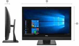 AIO Dell Optiplex 7450 Ci7 6700 8 250 M2 250 HDD 24 Inch